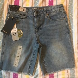 Girls Bermuda Jean shorts size 14
